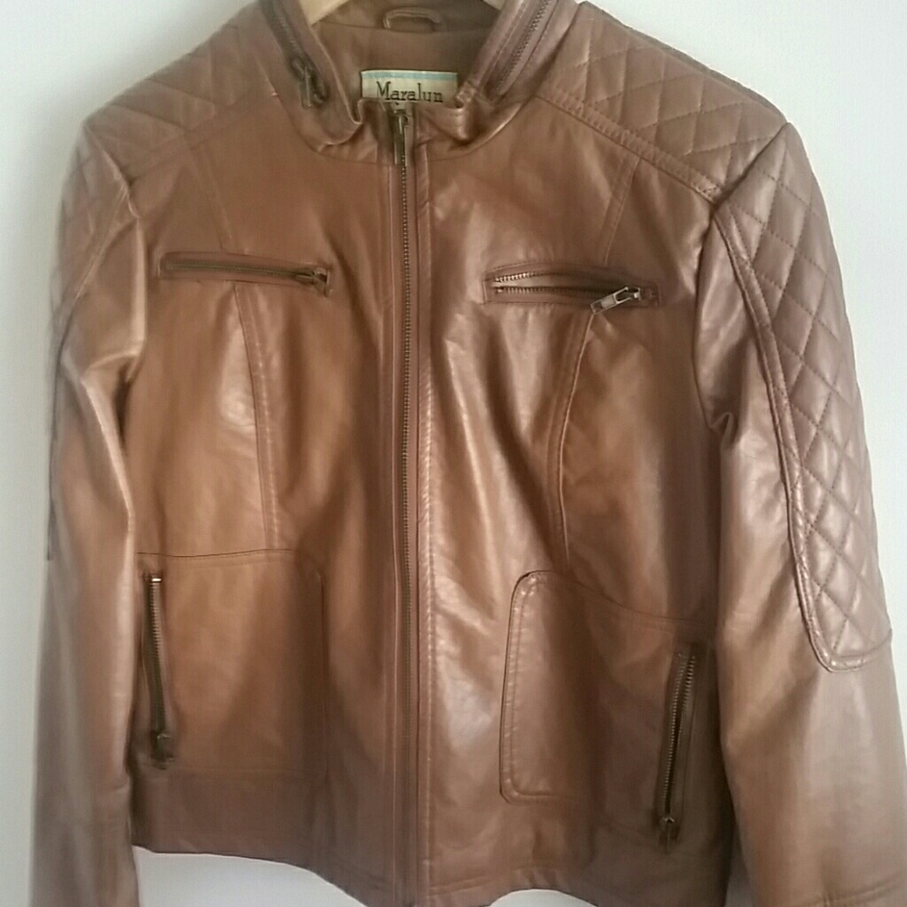 Faux Leather Jacket